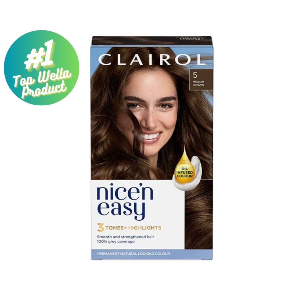 NICE N EASY MEDIUM BROWN 5 NICE N EASY MEDIUM BROWN 5