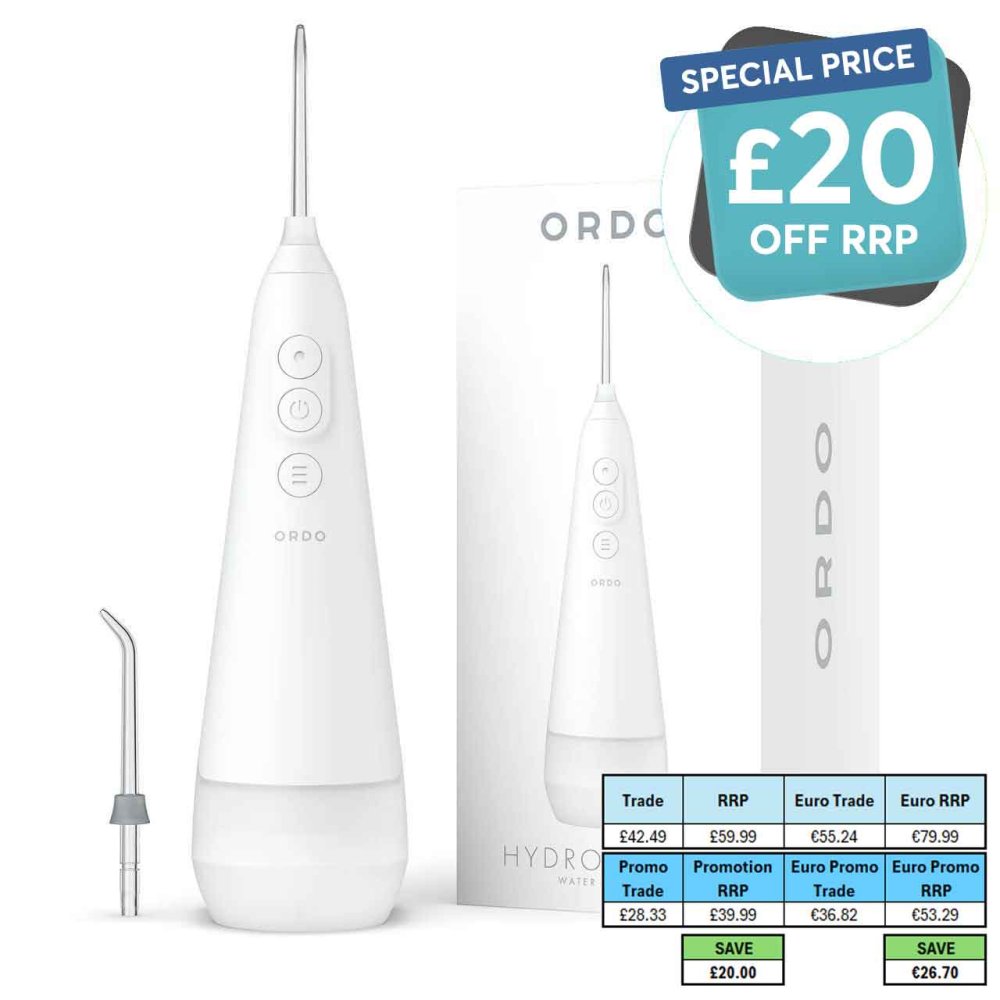 ORDO WHITE SONIC+ WATER FLOSSER ORDO WHITE SONIC+ WATER FLOSSER