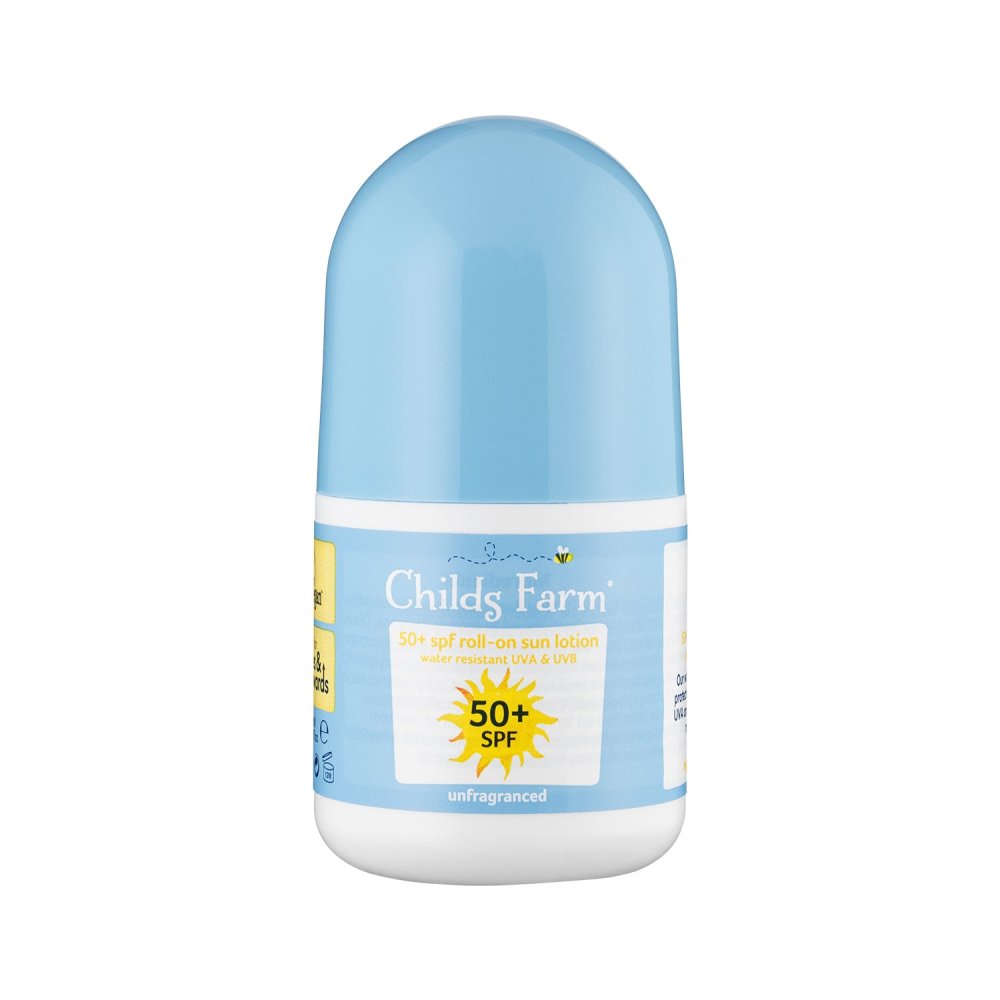 CHILDS FARM 50+SPF ROLLON SUN LOTION 50ML Murrays Health & Beauty