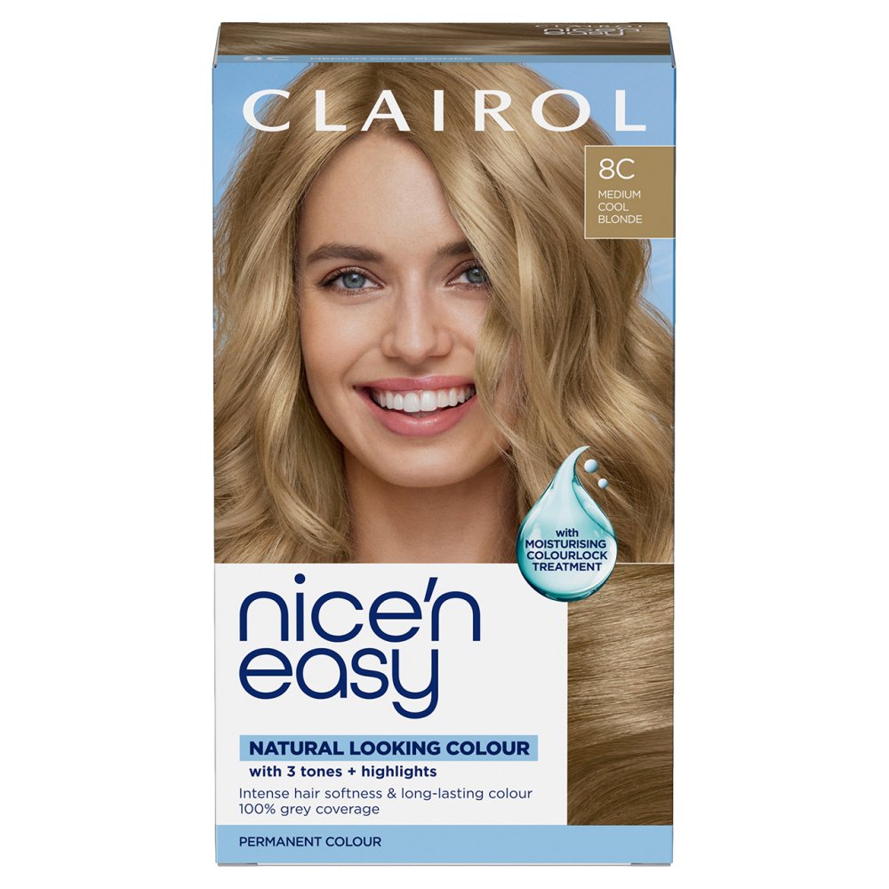 NICE N EASY MEDIUM COOL BLONDE 8C