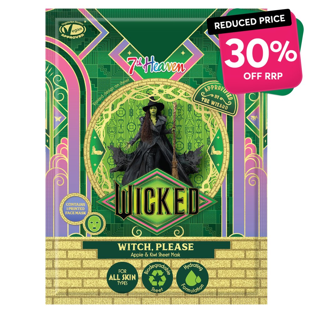 WICKED ELPHABA APPLE & KIWI SHEET FACE MASK WICKED ELPHABA APPLE & KIWI SHEET FACE MASK
