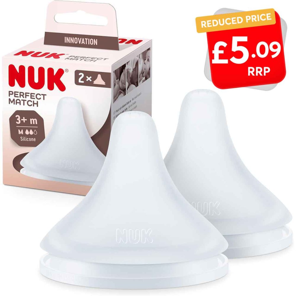 NUK PM TEAT SI M CL1 2/BOX NUK PM TEAT SI M CL1 2/BOX