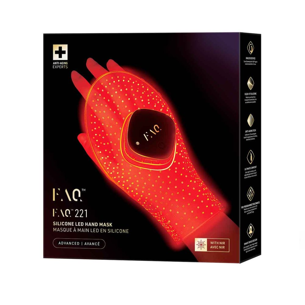 FOREO FAQ 221 ANTI-AGING LED HAND MASK FOREO FAQ 221 ANTI-AGING LED HAND MASK