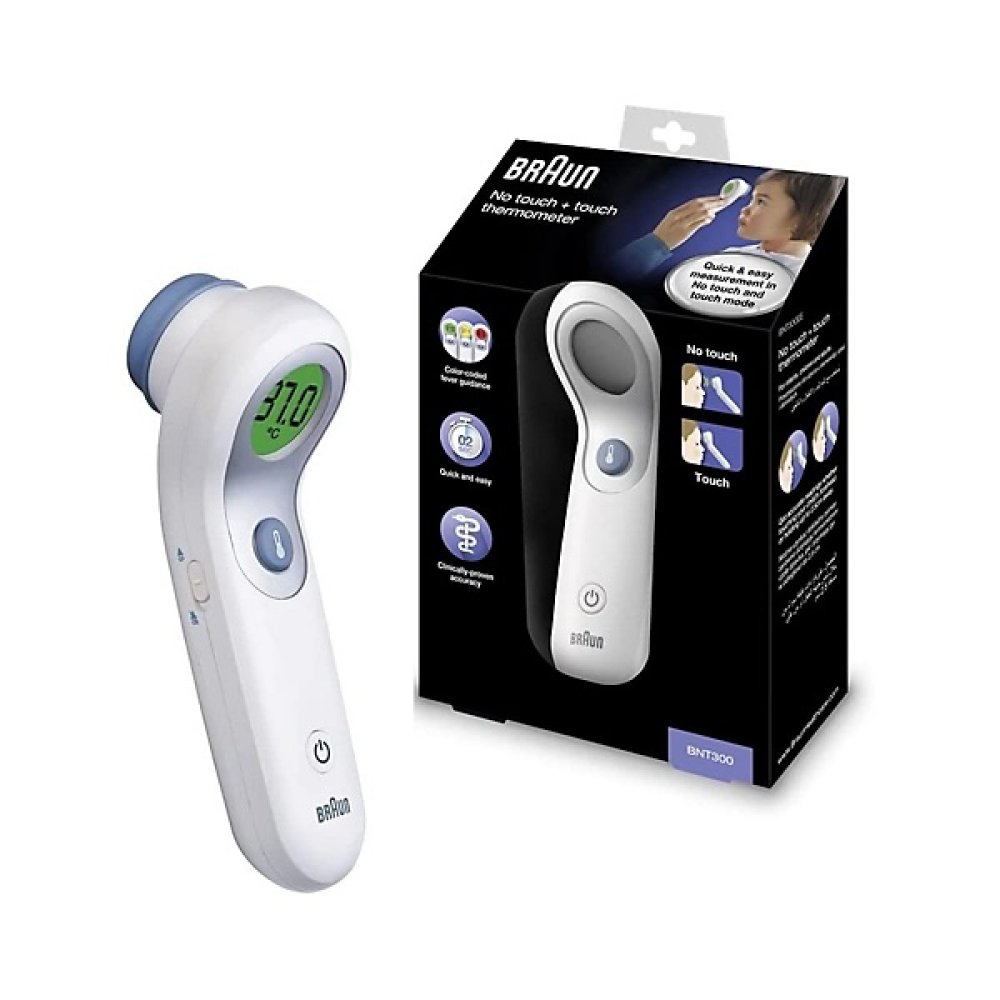 BRAUN NO TOUCH THERMOMETER BRAUN NO TOUCH THERMOMETER