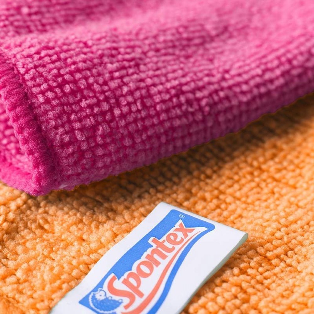 SPONTEX MICROFIBRE CLOTHS 4 PK Murrays Health & Beauty (Paul Murray
