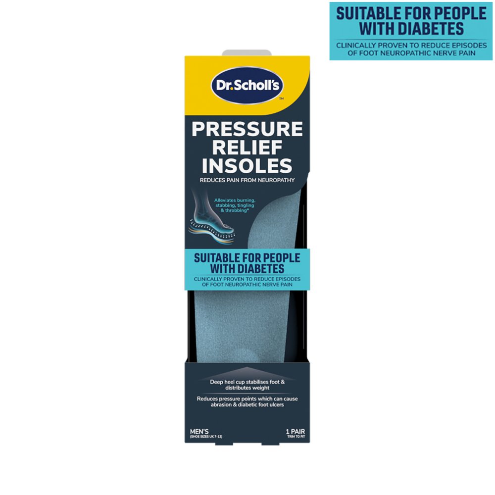 DR SCHOLL PRESSURE RELIEF INSOLES MENS DR SCHOLL PRESSURE RELIEF INSOLES MENS