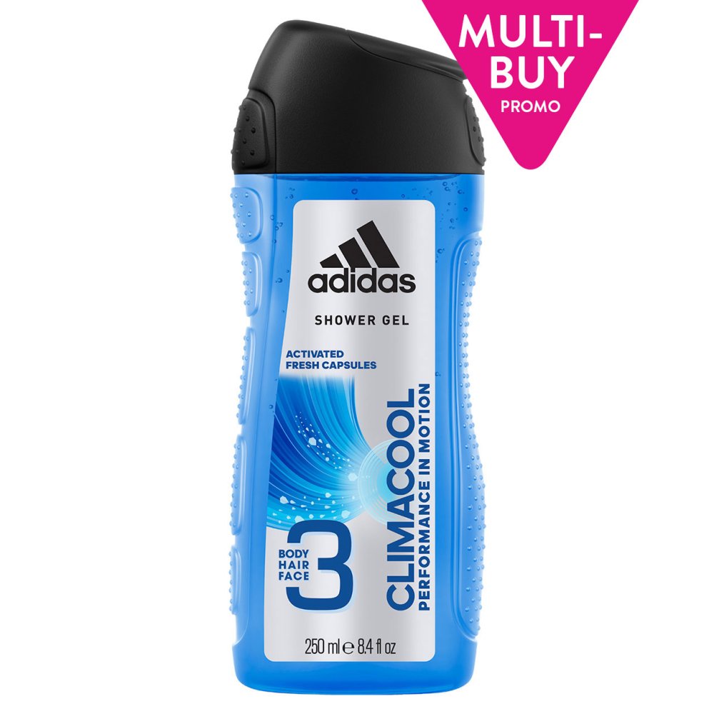 ADIDAS CLIMACOOL SHOWER GEL | Murrays 