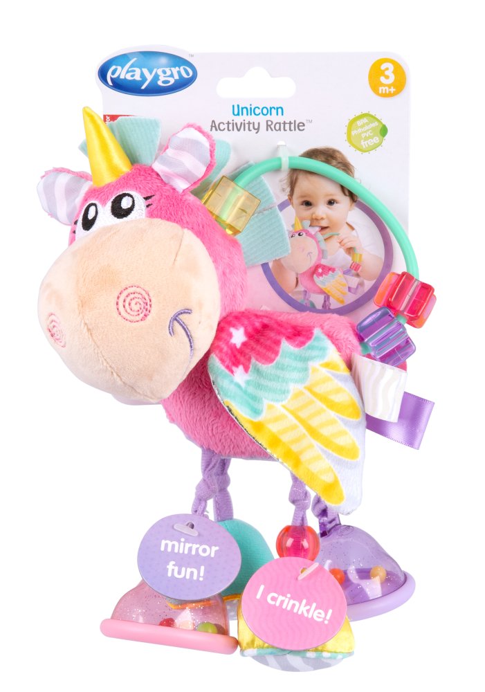 UNICORN ACTIVITY RATTLE UNICORN ACTIVITY RATTLE
