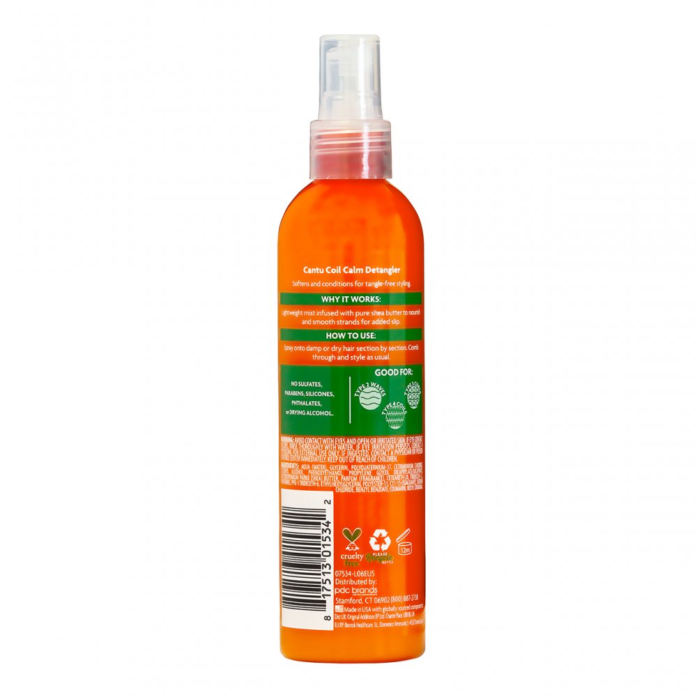 CANTU SHEA BUTTER HAIR COIL CALM DETANGLER Murrays Health & Beauty