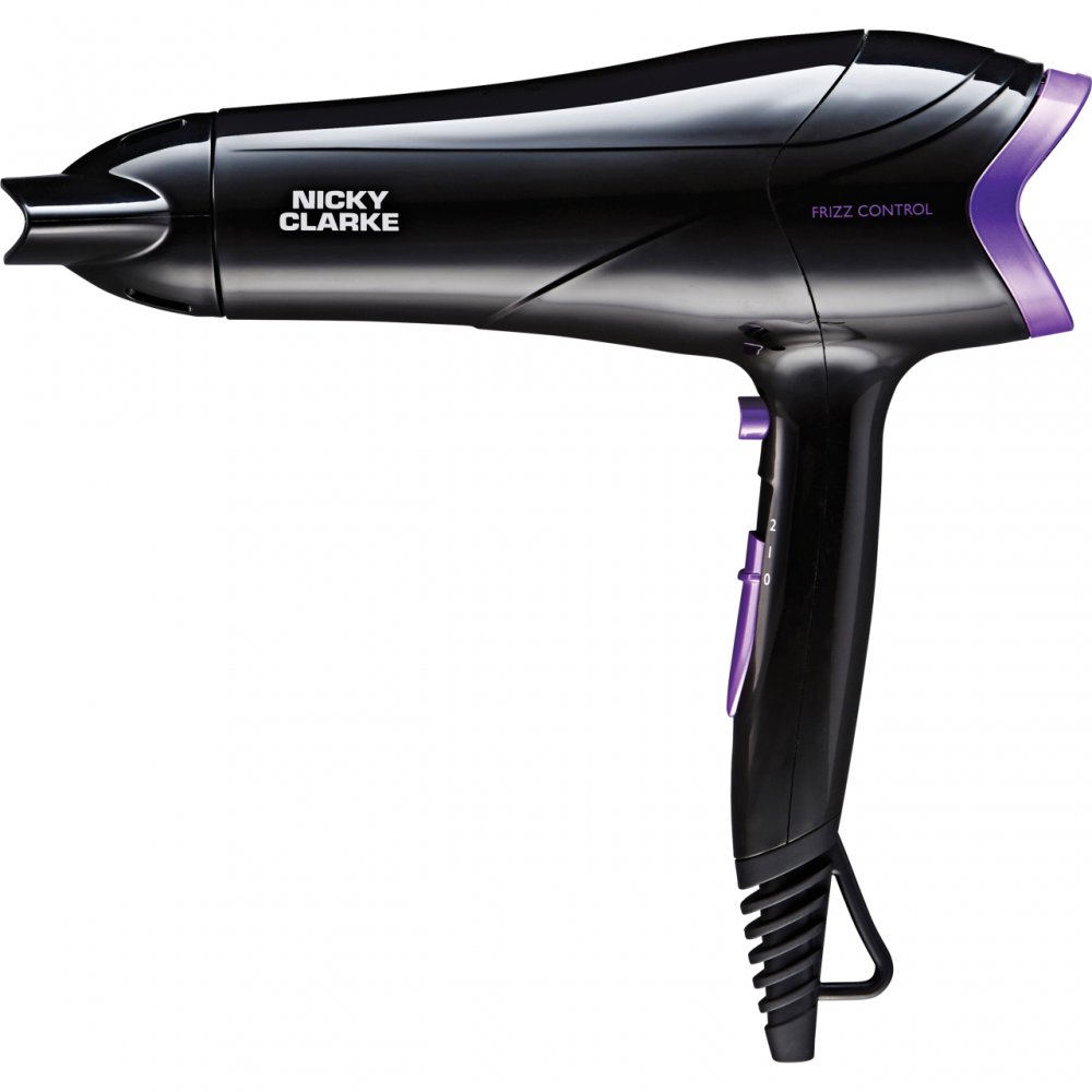 NICKY CLARKE FRIZZ CONTROL HAIR DRYER Murrays Health & Beauty (Paul