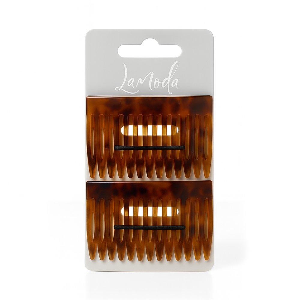 TORTOISE SHELL SIDE COMBS TORTOISE SHELL SIDE COMBS