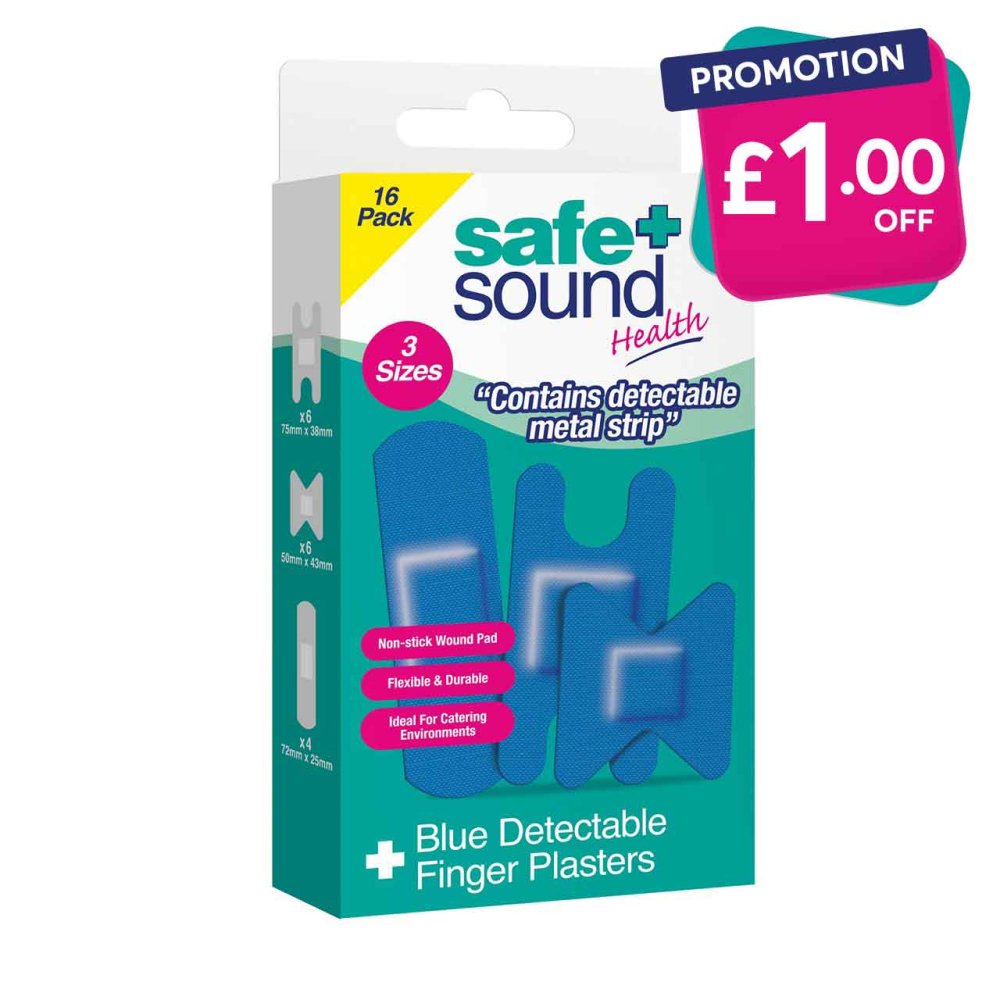 BLUE DETECTABLE FINGER PLASTERS BLUE DETECTABLE FINGER PLASTERS