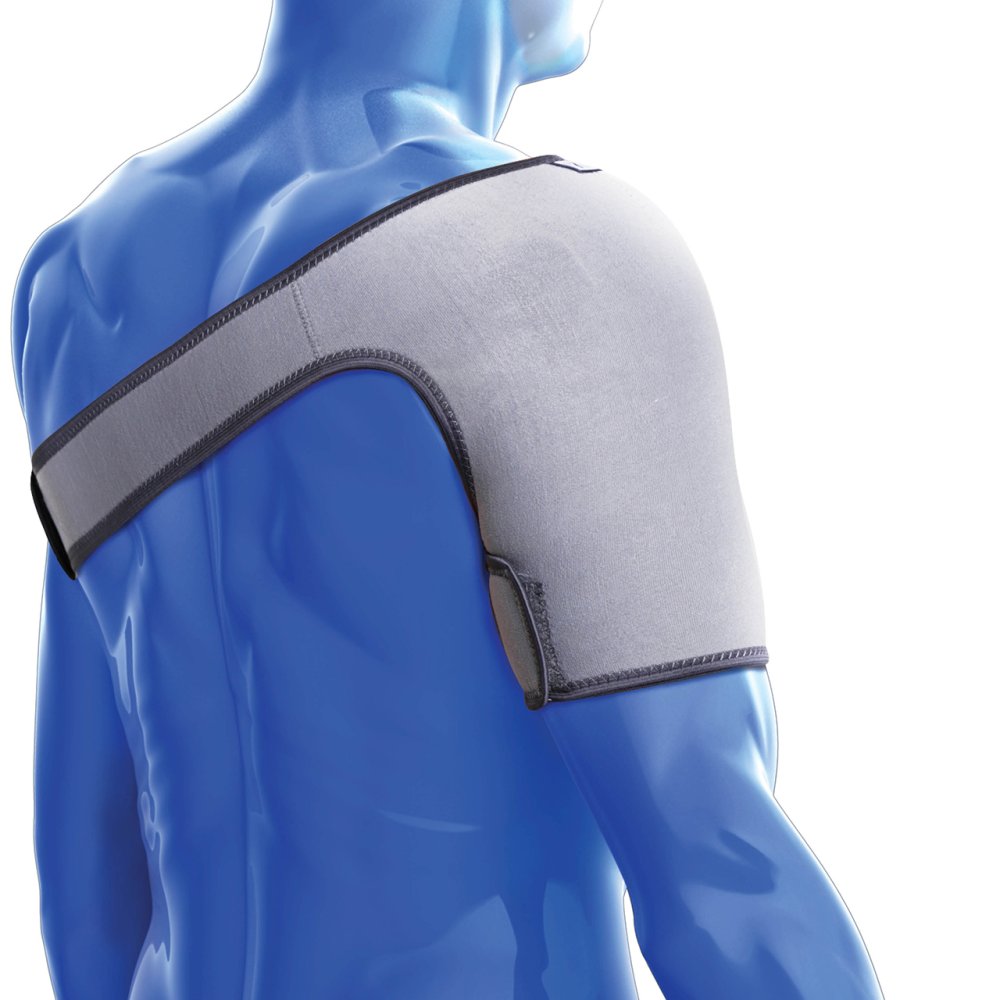  Prolineonline Double Shoulder Brace Support Compressive  Neoprene, L/XL. : Health & Household