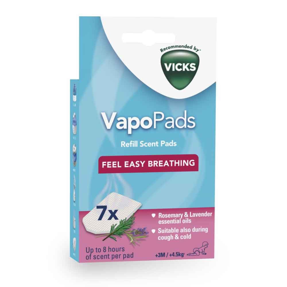 VICKS ROSEMARY AND LAVENDAR SCENT PADS VICKS ROSEMARY AND LAVENDAR SCENT PADS