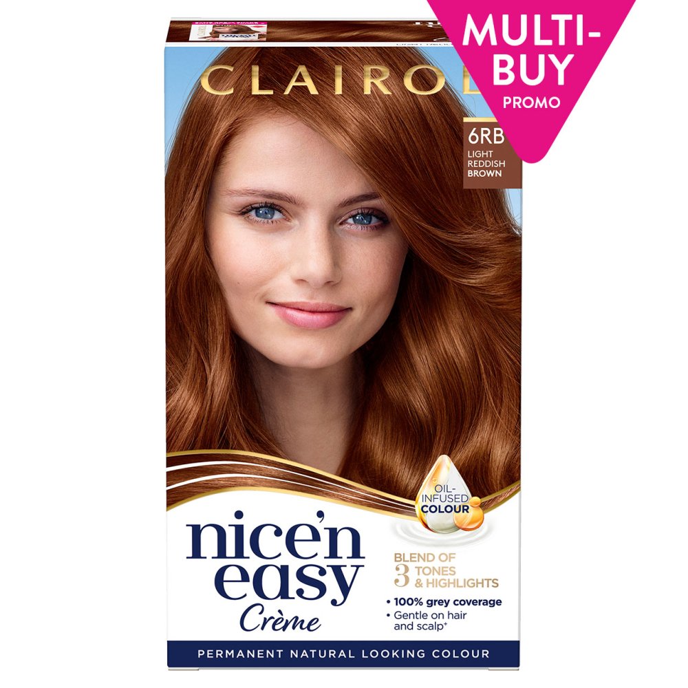 NICE N EASY LIGHT REDDISH BROWN 6RB | Murrays Health & Beauty (Paul Murray  Plc) | Health & Beauty Wholesaler