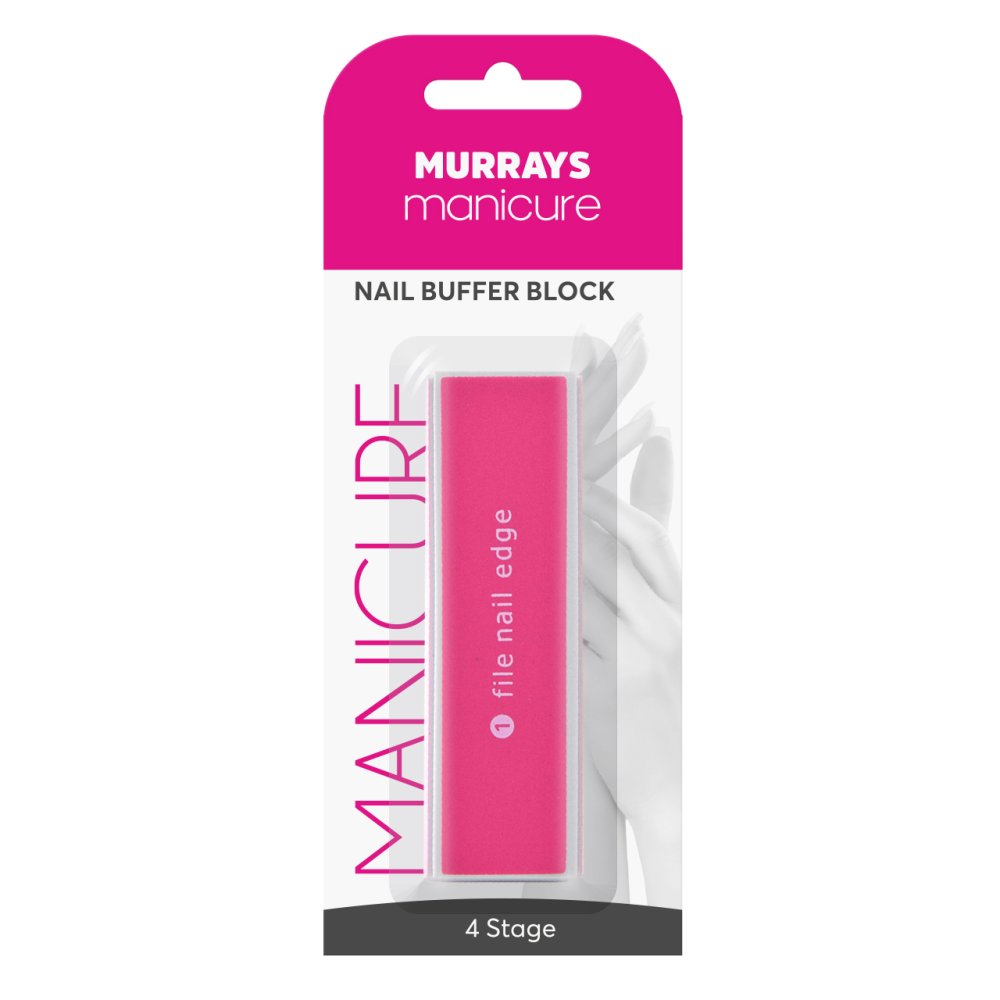 4 WAY NAIL BLOCK BUFFER | Murrays Health & Beauty (Paul Murray Plc) |  Health & Beauty Wholesaler