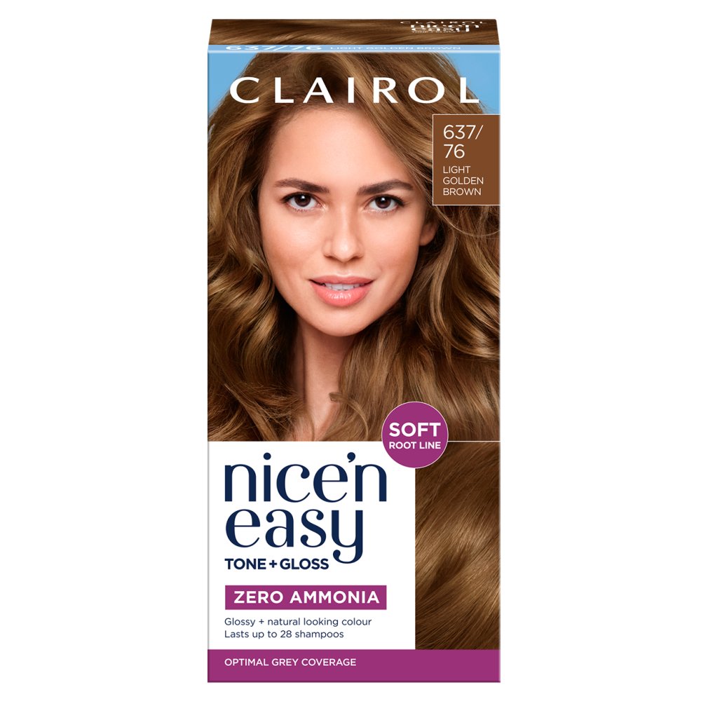 CLAIROL NNE T&G LIGHT GOLDEN BROWN 637/76 CLAIROL NNE T&G LIGHT GOLDEN BROWN 637/76