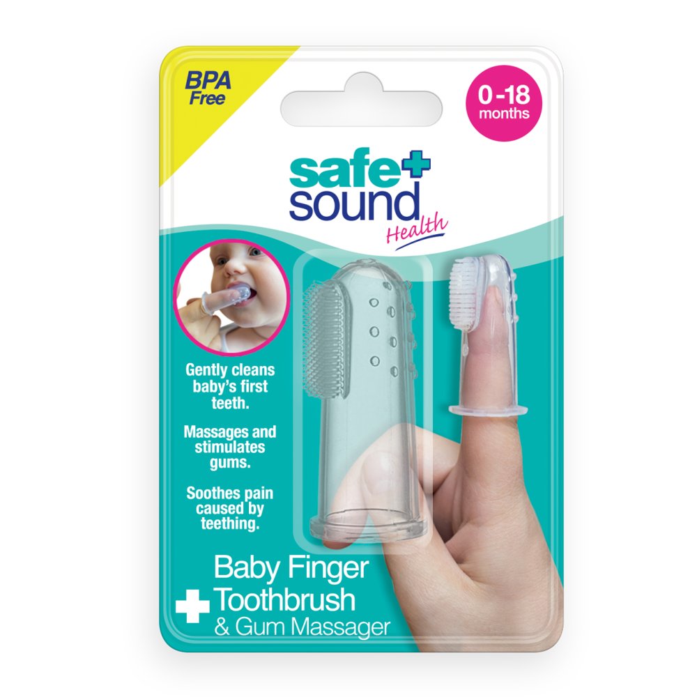 Baby's top first toothbrush