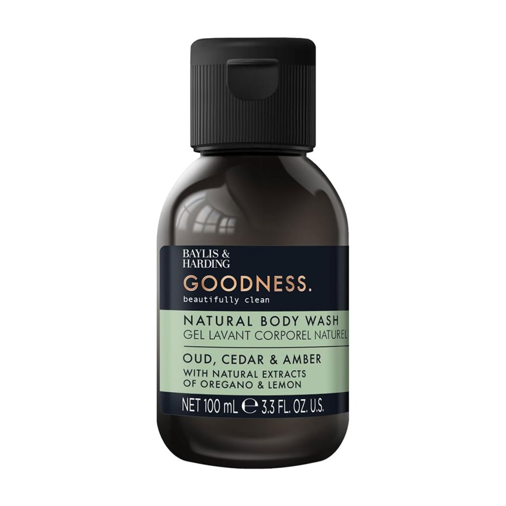 GOODNESS OUD AND CEDAR 100ML BODY WASH