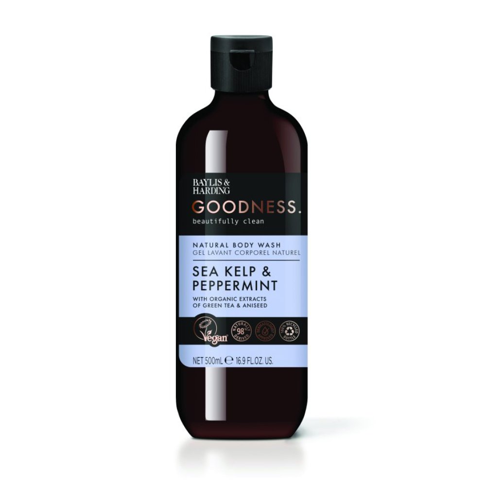 GOODNESS SEA KELP & PEPPERMINT BODY WASH Murrays Health & Beauty
