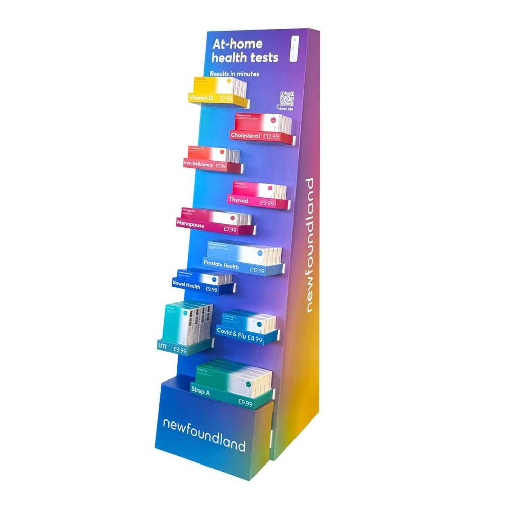 9 SHELF STANDING DISPLAY UNIT 9 SHELF STANDING DISPLAY UNIT