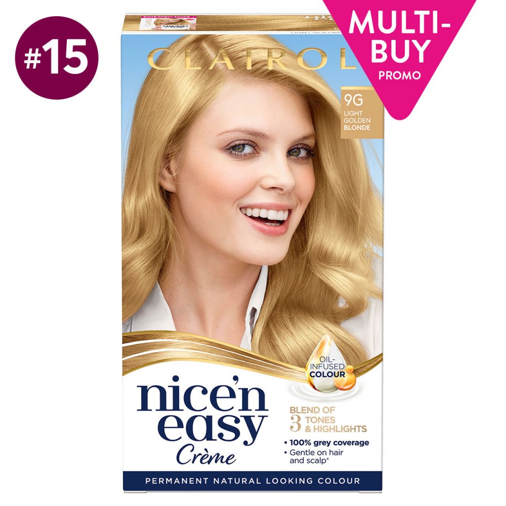 NICE N EASY LIGHT GOLDEN BLONDE 9G | Murrays Health & Beauty (Paul Murray Plc) | Health & Beauty Wholesaler NICE N EASY LIGHT GOLDEN BLONDE 9G | Murrays Health & Beauty (Paul Murray Plc) | Health & Beauty Wholesaler