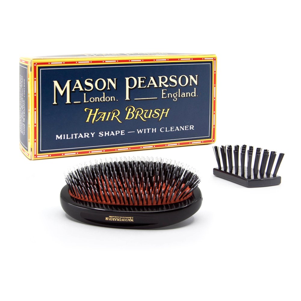 JUNIOR BRISTLE & NYLON MILITARY BRUSH JUNIOR BRISTLE & NYLON MILITARY BRUSH