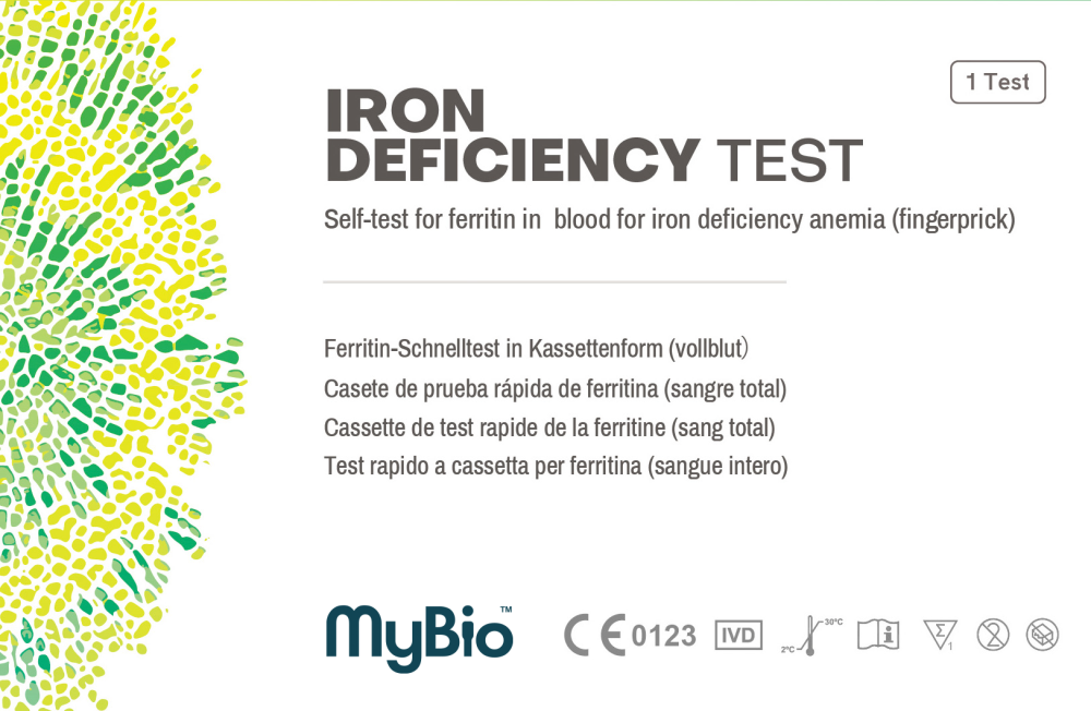 IRON DEFICIENCY RAPID TEST Murrays Health & Beauty (Paul Murray Plc