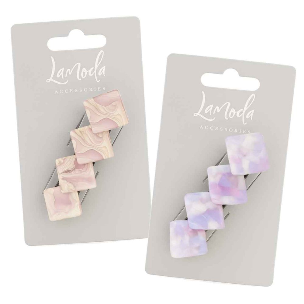 PEARLESCENT MARBLE HAIR CLIP PEARLESCENT MARBLE HAIR CLIP