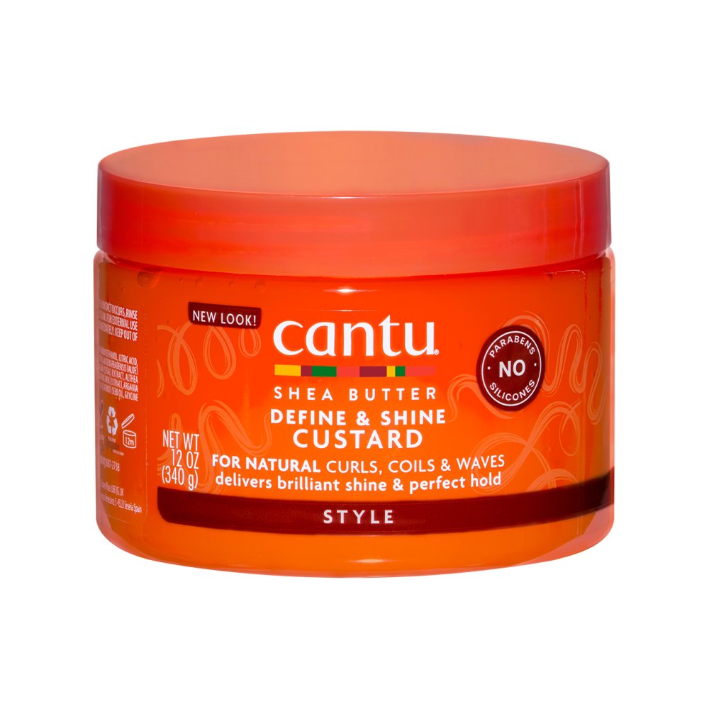 CANTU SHEA BUTTER DEFINE AND SHINE CUSTARD CANTU SHEA BUTTER DEFINE AND SHINE CUSTARD
