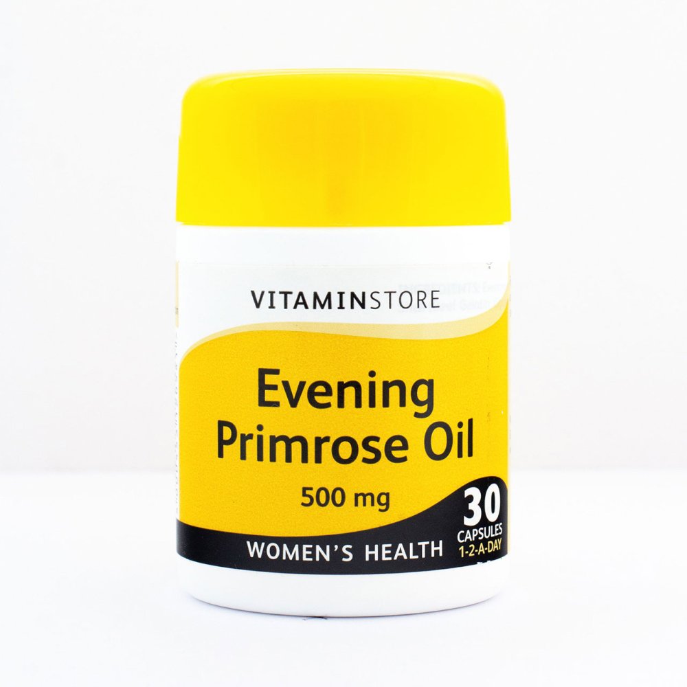 EVENING PRIMROSE OIL 500MG CAPSULES 30S Murrays Health & Beauty (Paul