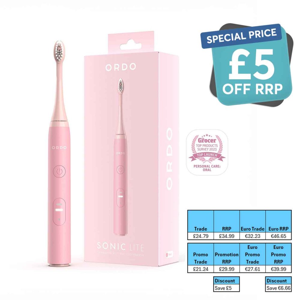 ORDO SONIC LITE TOOTHBRUSH PETAL ORDO SONIC LITE TOOTHBRUSH PETAL