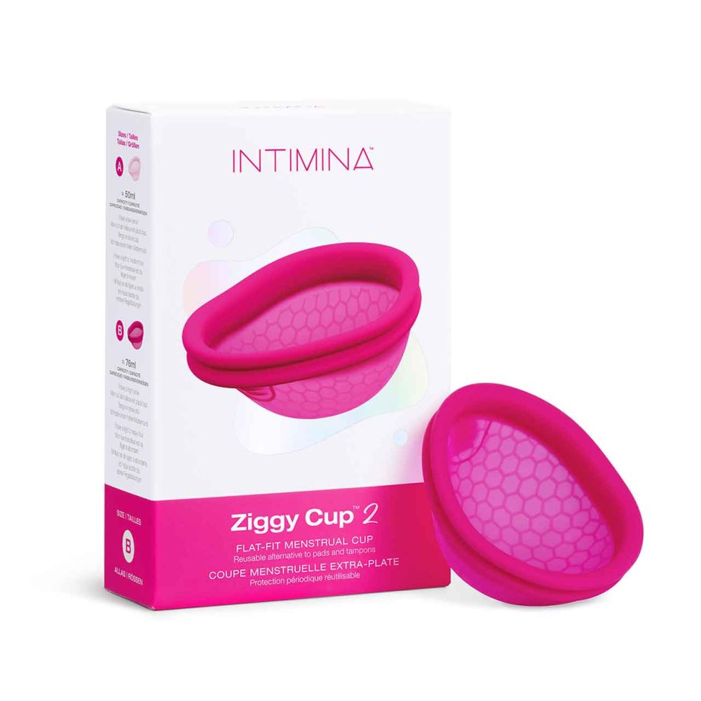 INTIMINA MENSTRUAL ZIGGY CUP 2 SIZE B INTIMINA MENSTRUAL ZIGGY CUP 2 SIZE B