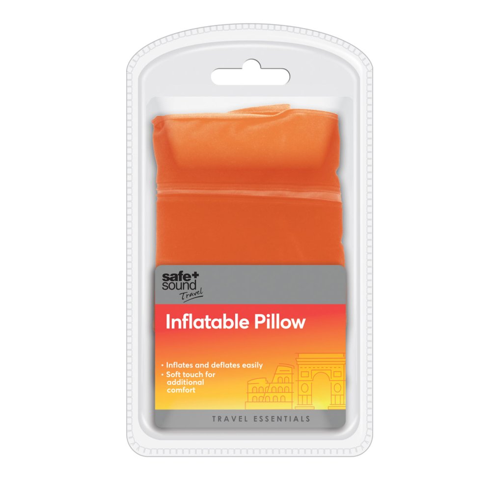 INFLATABLE TRAVEL PILLOW