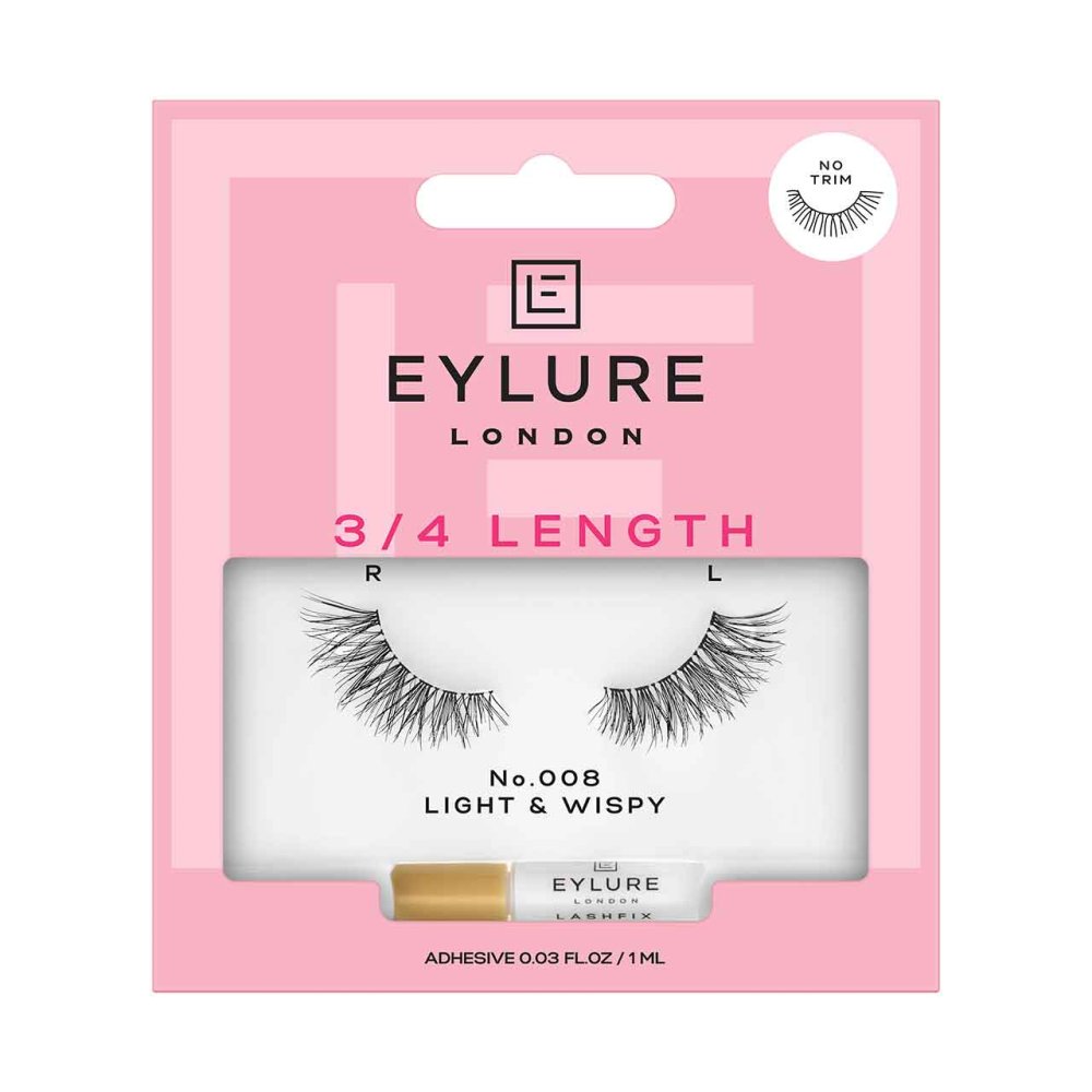 EYLURE 3/4 LENGTH LASHES No. 008
