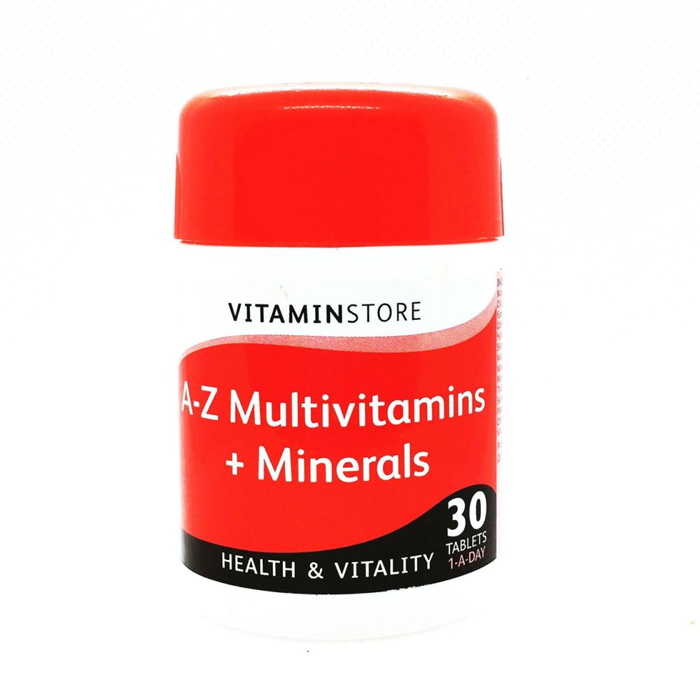 AZ MULTIVITAMIN + MINERALS TABLETS 30S Murrays Health & Beauty (Paul