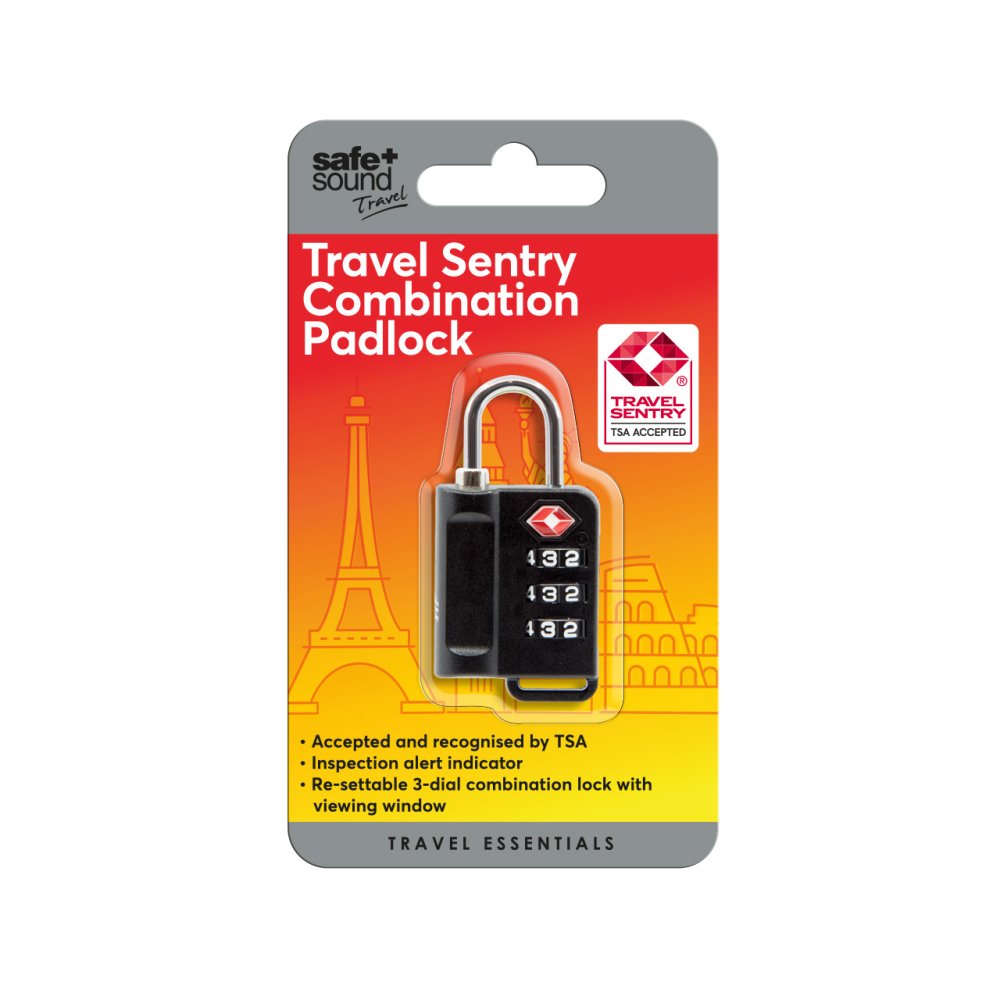 travel sentry combination padlock