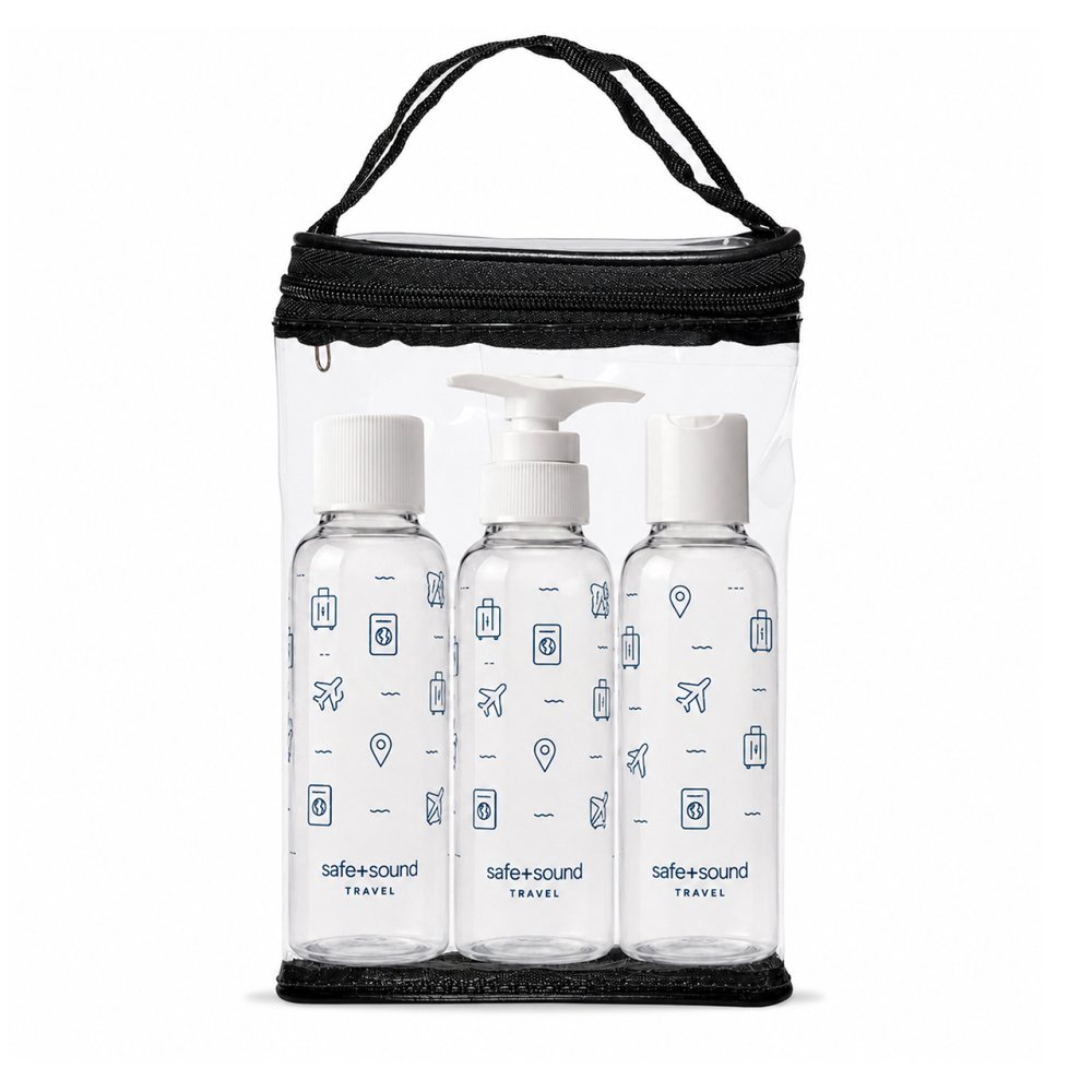 PRINTED TRAVEL BOTTLE SET PRINTED TRAVEL BOTTLE SET