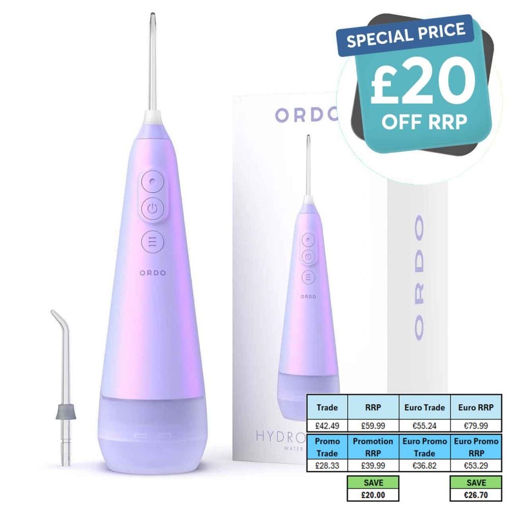ORDO VIOLET SONIC+ WATER FLOSSER ORDO VIOLET SONIC+ WATER FLOSSER