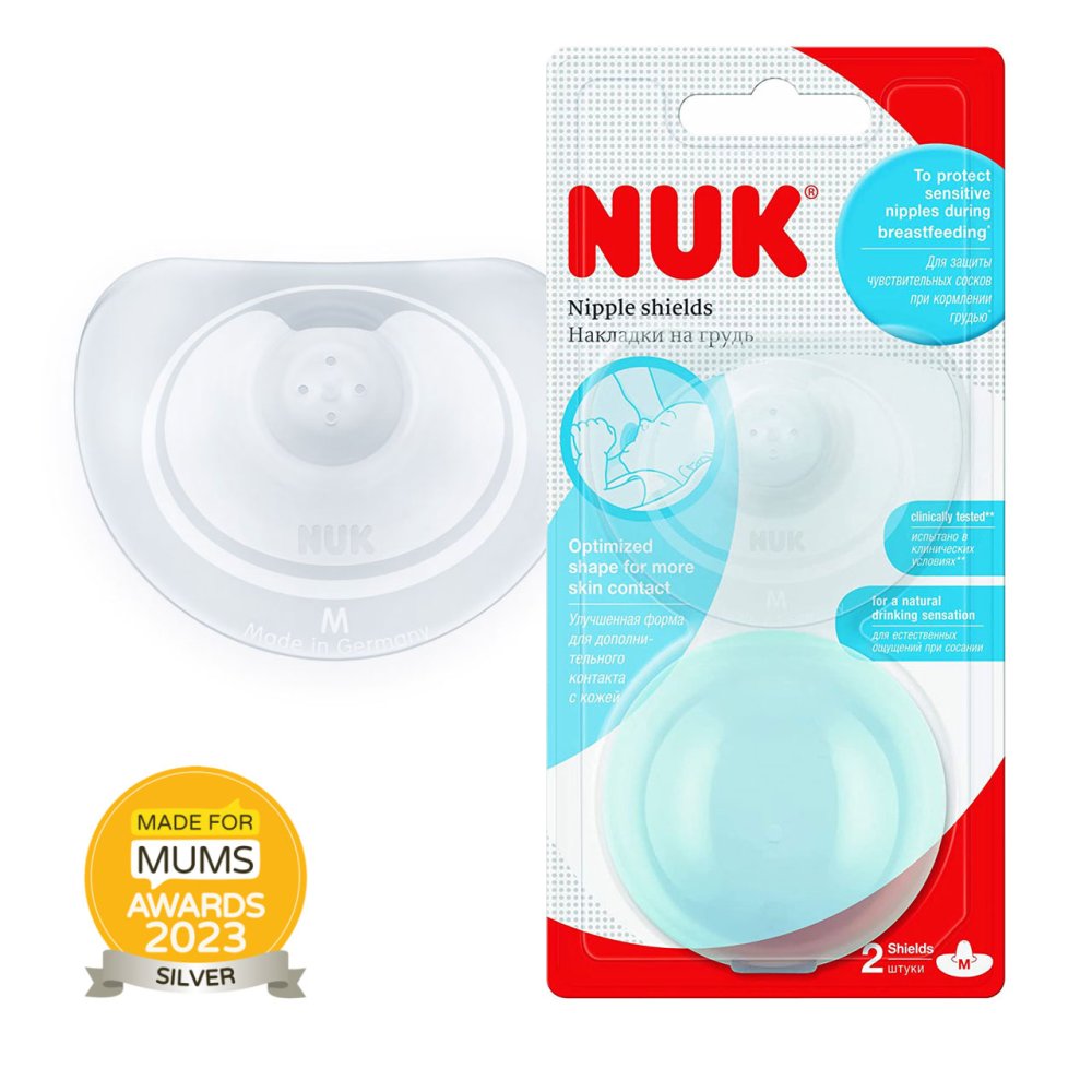 NUK - Barely There Nipple Shield with Case