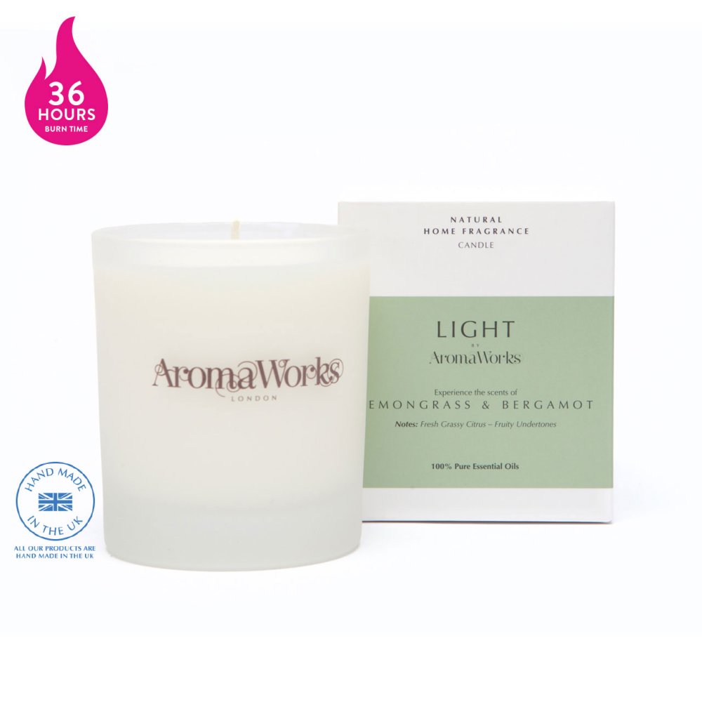 LEMONGRASS & BERGAMOT 30CL CANDLE Murrays Health & Beauty (Paul