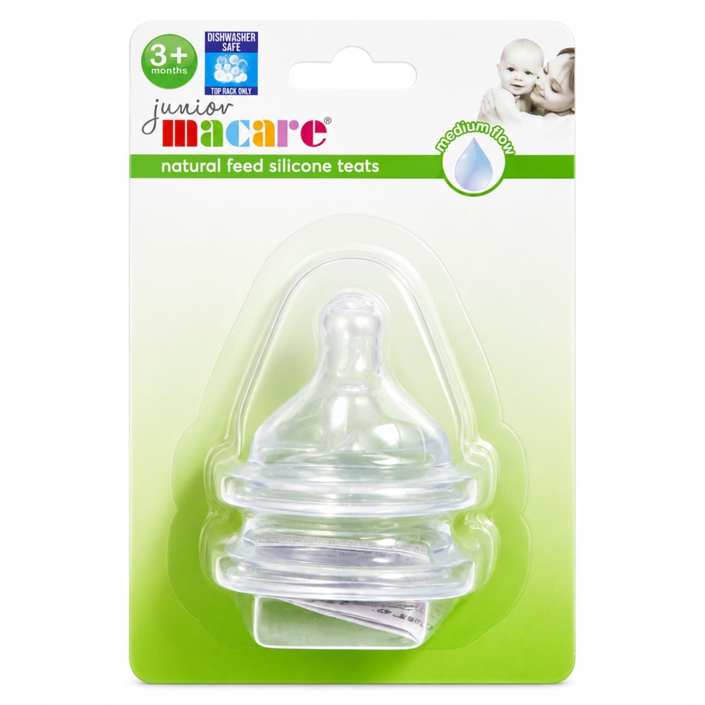 NATURAL FEED SILICONE TEAT MED NATURAL FEED SILICONE TEAT MED